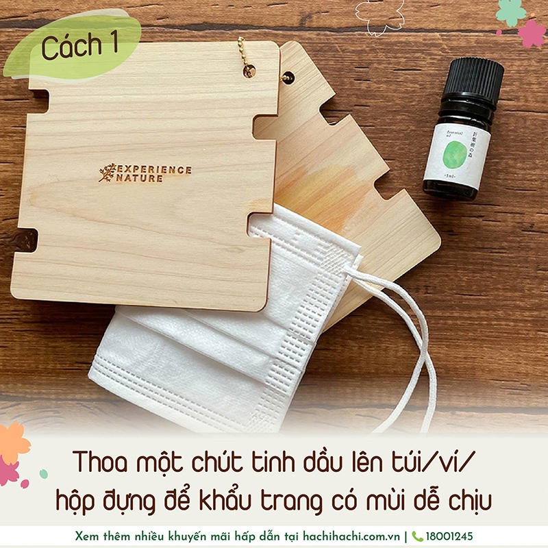 Tinh dầu gỗ Hinoki Nhật Bản 5ml (Hương đồng nội) thương hiệu 