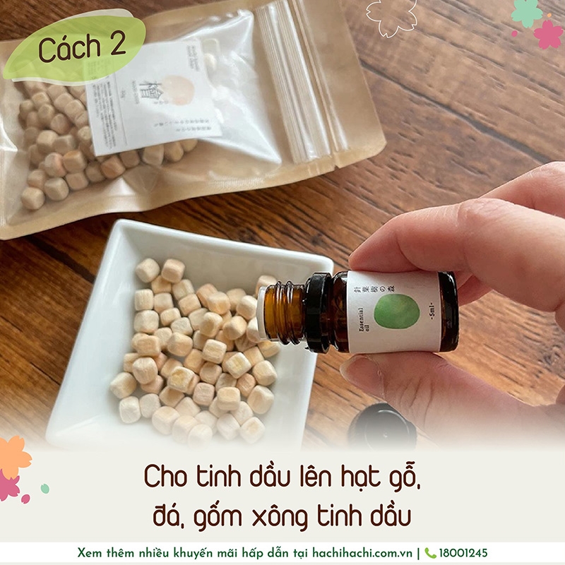 Tinh dầu gỗ Hinoki Nhật Bản 5ml (Hương đồng nội) thương hiệu 