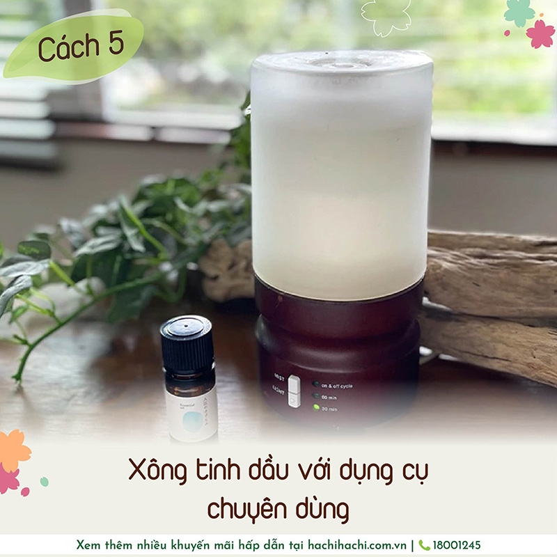 Tinh dầu gỗ Hinoki Nhật Bản 5ml (Hương đồng nội) thương hiệu 
