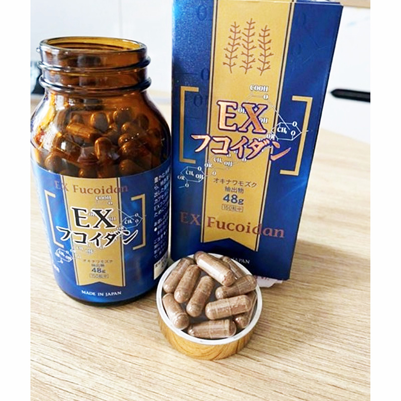 TPBVSK: Viên uống Fucoidan hỗ trợ trị ung thư, tăng đề kháng 150 viên thương hiệu KANEHIDE BIO