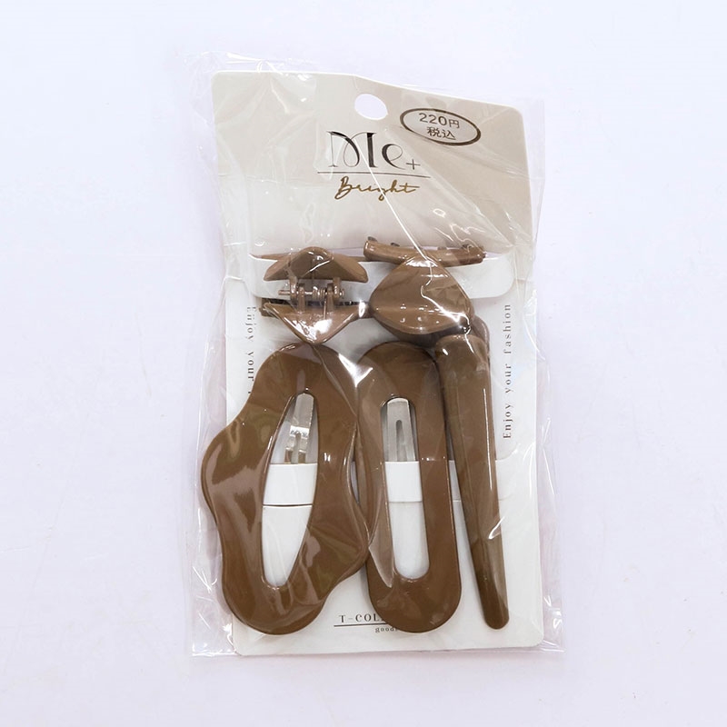 Kẹp tóc mái 5 cái (Nhiều mẫu)-Giao mẫu ngẫu nhiên thương hiệu T&T