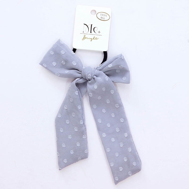 Dây cột tóc đính nơ dài (Nhiều mẫu)-Giao mẫu ngẫu nhiên thương hiệu T&T