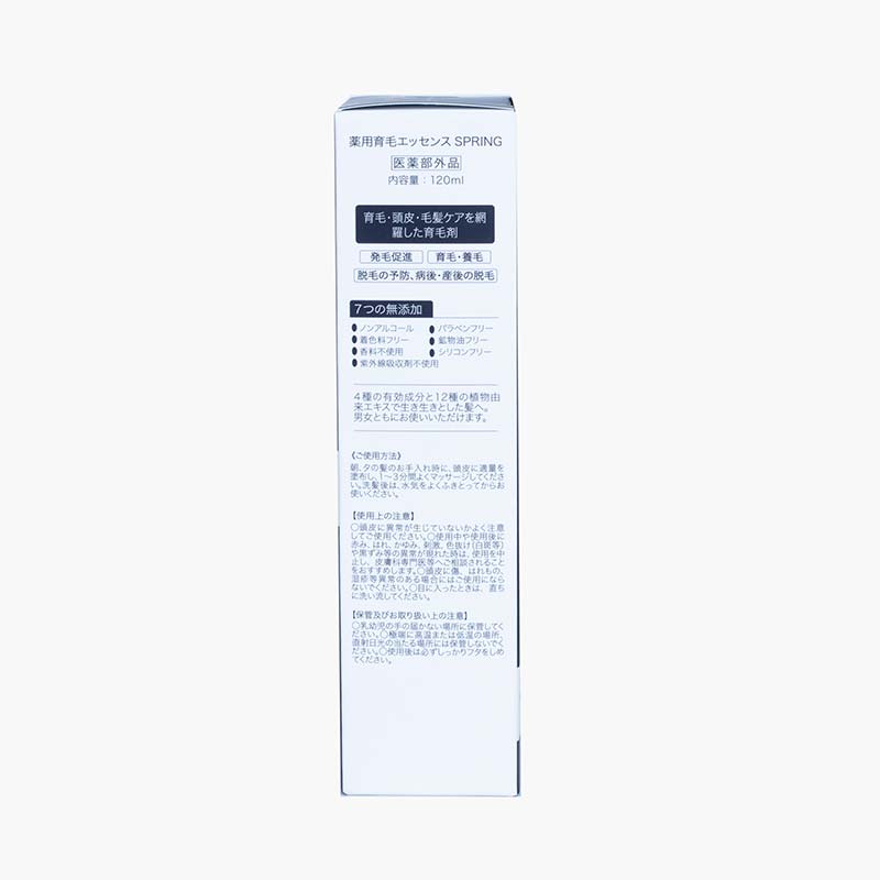 Tinh chất dưỡng tóc giảm gãy rụng, hỗ trợ mọc tóc Nhật Bản Spring 120ml thương hiệu 
