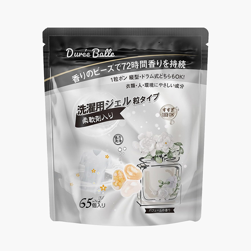 Viên giặt xả 3 trong 1 hương nước hoa Duree Balle 65 viên, Khử mùi, lưu hương dài lâu