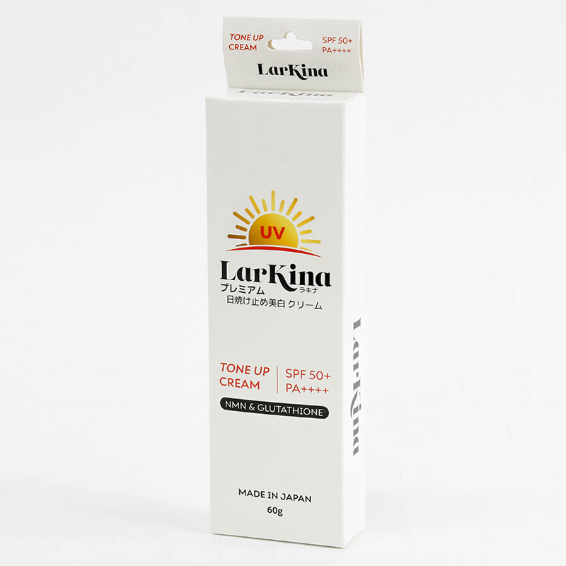 Kem dưỡng trắng da chống nắng Larkina SPF 50+ PA++++ 60g, chứa NMN và Glutathione thương hiệu 