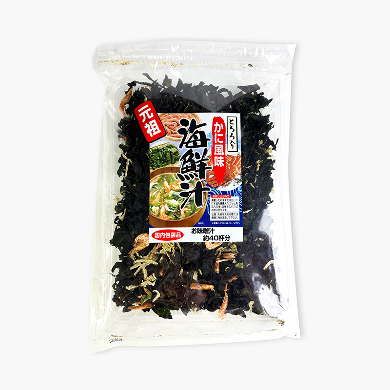 Rong biển hải sản nấu canh, súp Miso Sanko 85g