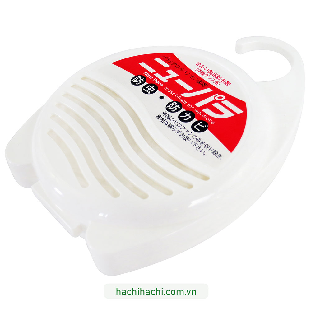 Viên khử mùi tủ quần áo Lion hương xà phòng 120g (Gồm hộp treo), chống côn trùng, nấm mốc thương hiệu LION CHEMICAL