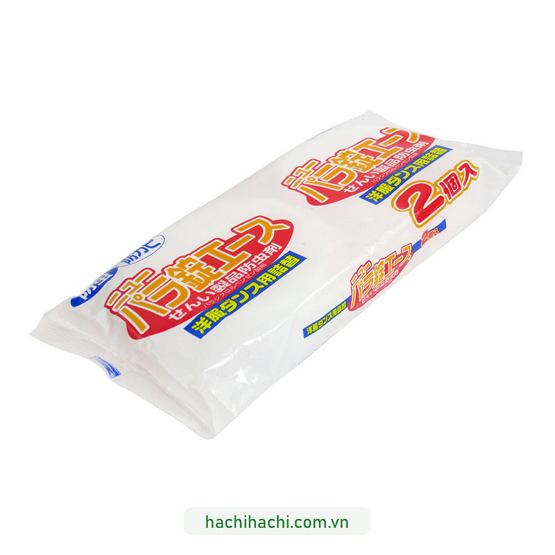 Viên khử mùi tủ quần áo Lion hương xà phòng 120gx2 (Lõi thay thế), chống côn trùng, nấm mốc thương hiệu LION CHEMICAL