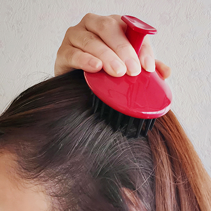 Lược gội đầu massage dầu hoa trà Tsubaki thương hiệu TANOE