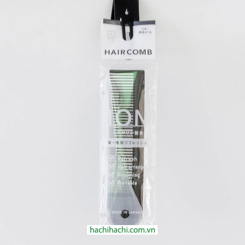 Lược chải tóc chống tĩnh điện gấp gọn 21cm thương hiệu TANOE