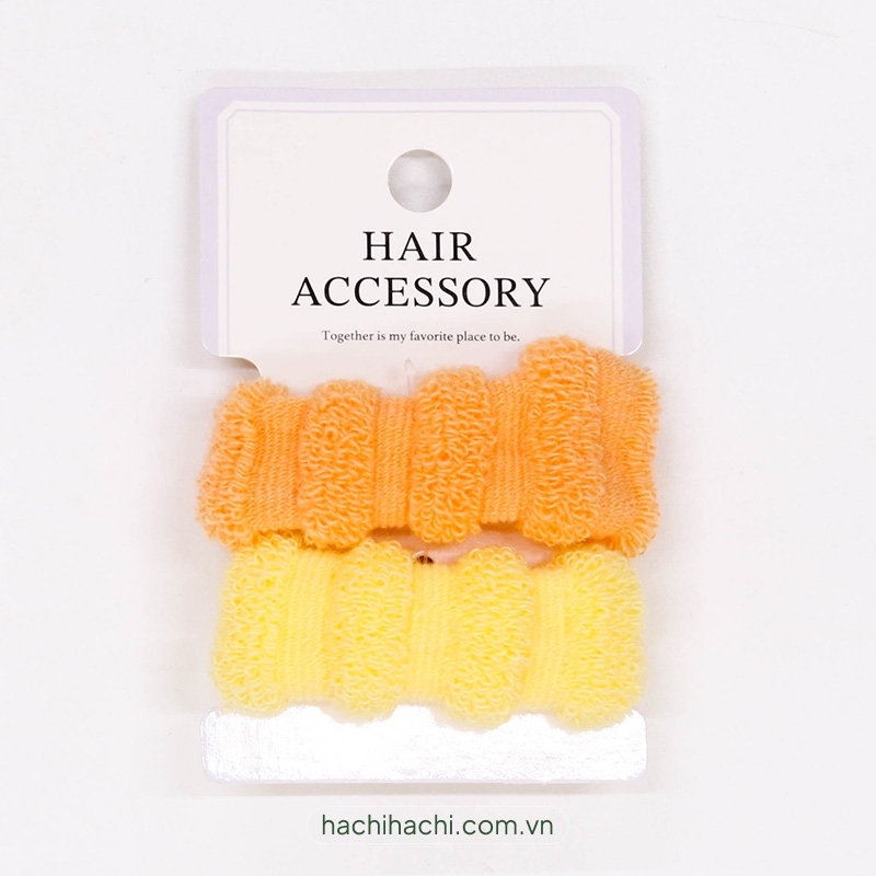 Dây cột tóc 2 cái (Nhiều mẫu)-Giao mẫu ngẫu nhiên thương hiệu 