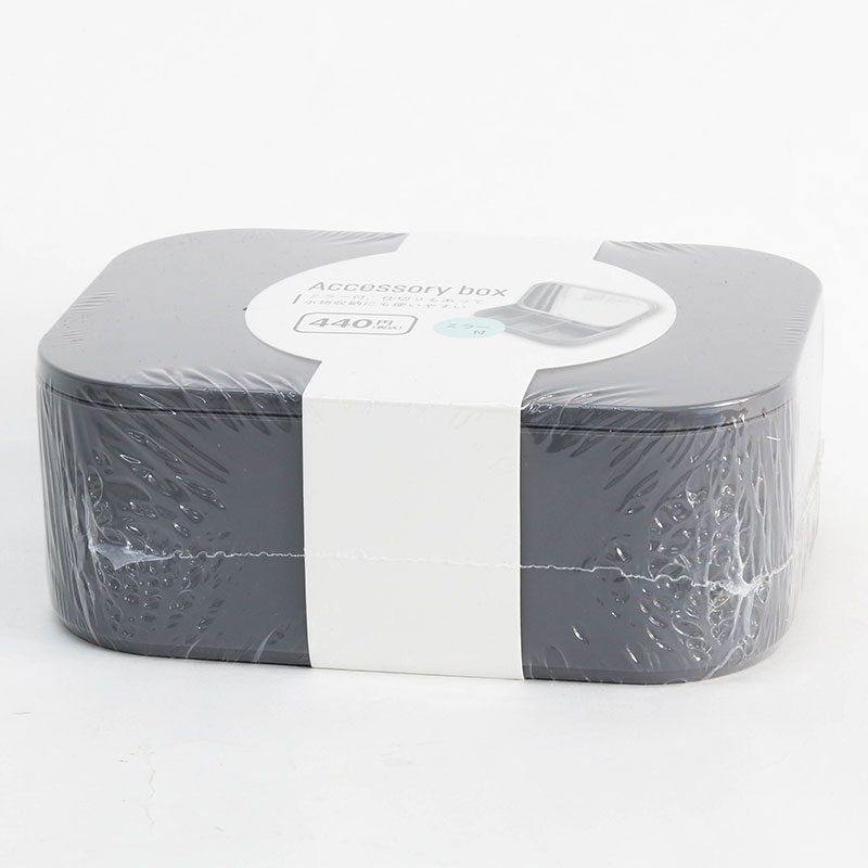 Hộp đựng trang sức, phụ kiện chia ngăn kèm gương 6 ngăn 15.5x11.3cm thương hiệu TANOE