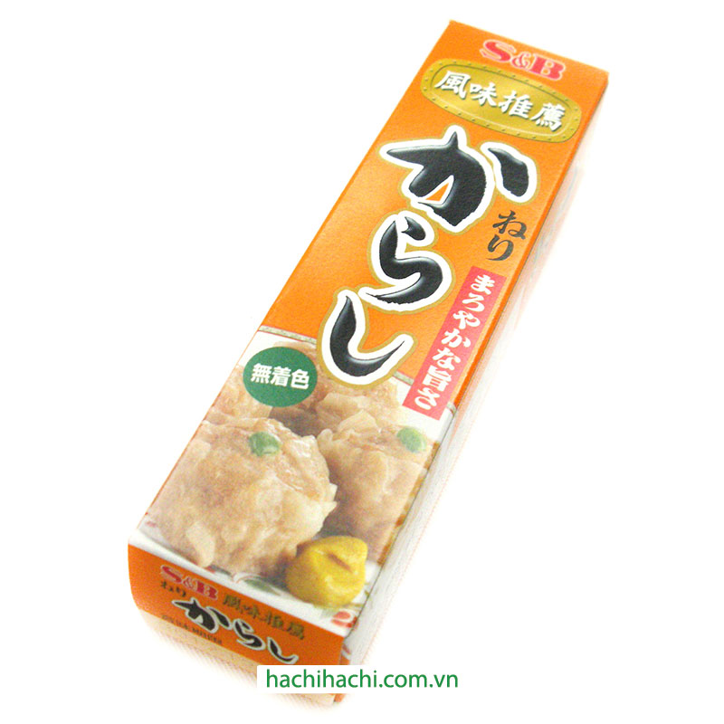 Mù tạt vàng Karashi S&B 43g thương hiệu S&B FOODS