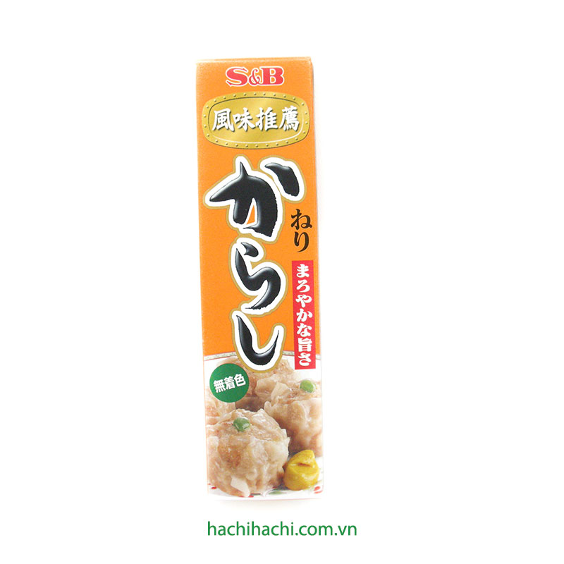 Mù tạt vàng Karashi S&B 43g