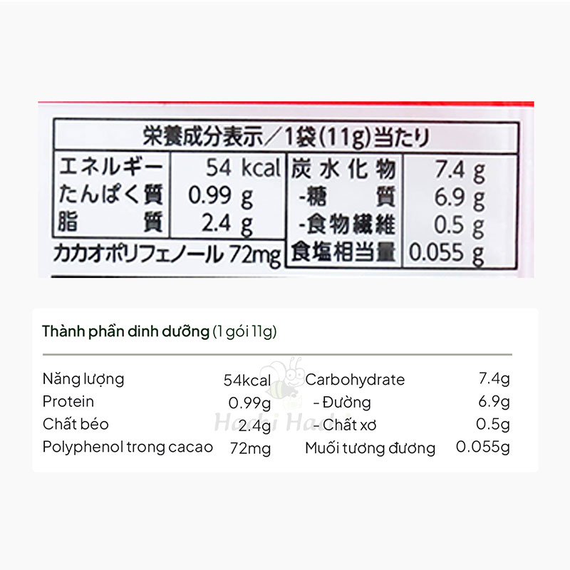 Bánh que Pocky Socola Nhật Bản 88g (8 gói) thương hiệu GLICO