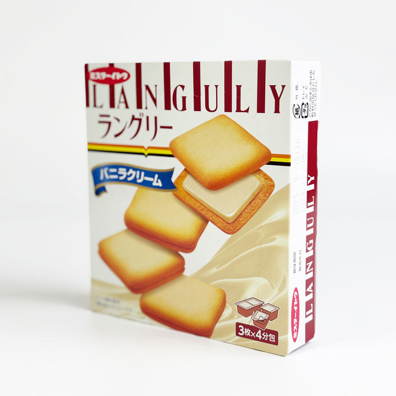 Bánh quy Languly vị vani 129.6g  (3 cái x 4 hộp) thương hiệu ITO SEIKA