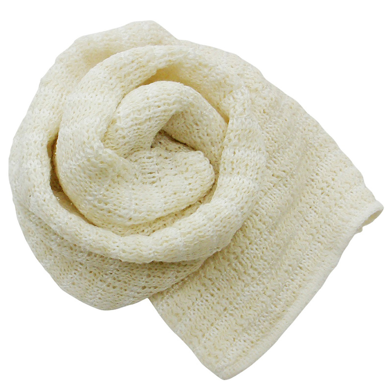 Khăn tắm tạo bọt lụa cotton mềm mại 20x100cm thương hiệu OHE