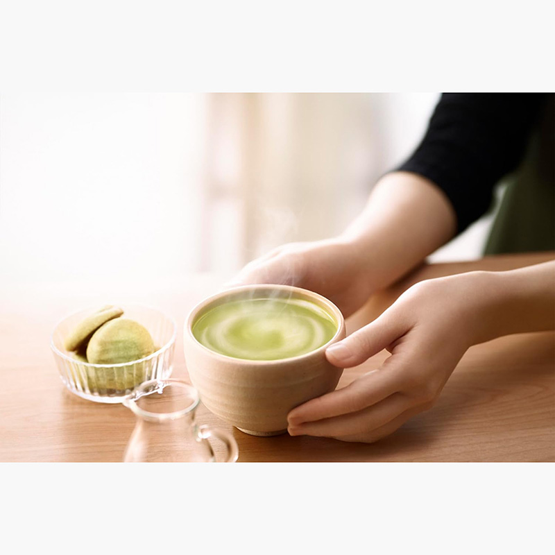 Bột trà sữa trà xanh Matcha Au lait Blendy 58.2g (9.7gx6gói), sử dụng trà xanh quốc sản Nhật Bản thương hiệu AJINOMOTO AGF