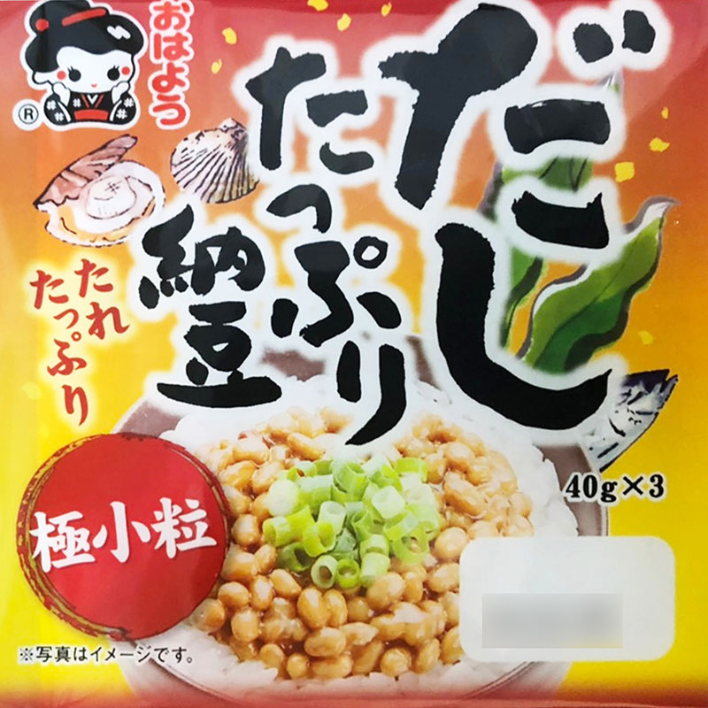 Đậu tương lên men Dashi Tappurigohan Natto Nhật Bản Yamada 147g thương hiệu YAMADA