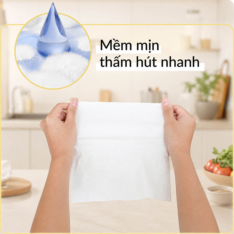 Khăn giấy lụa Nhật Bản Nepia Nepi Nepi hộp 2 lớp x 150 tờ thương hiệu 