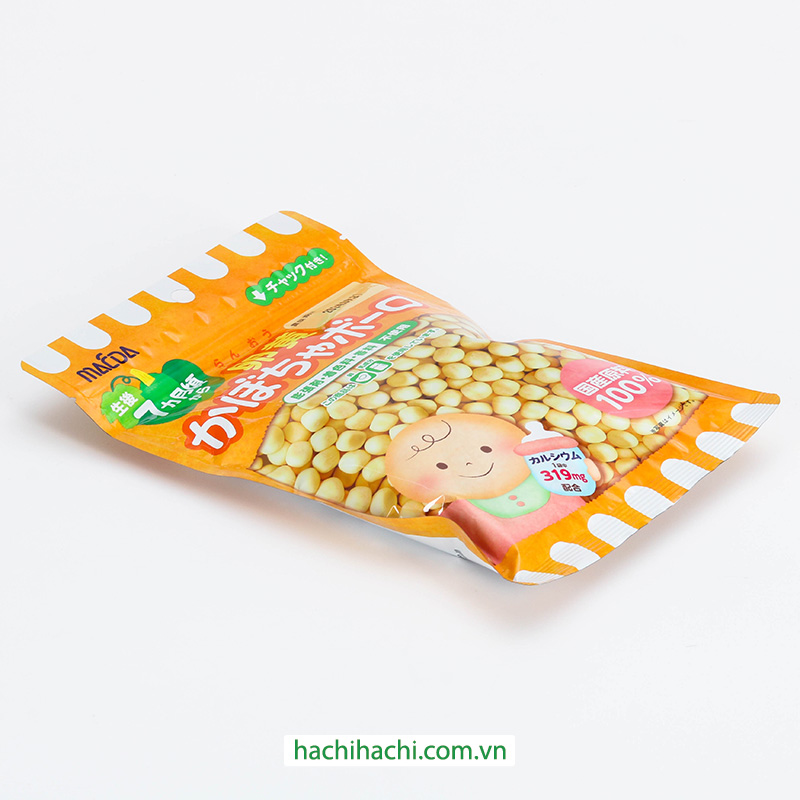 TPBS: Bánh viên Boro lòng đỏ trứng và bí đỏ cho bé từ 7 tháng ăn dặm 75g, 100% nguyên liệu quốc sản Nhật thương hiệu OSAKA MAEDA