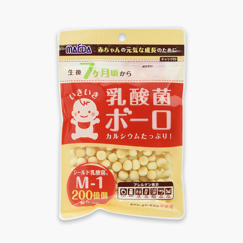 TPBS: Bánh sữa viên Boro bổ sung lợi khuẩn cho bé từ 7 tháng ăn dặm 75g