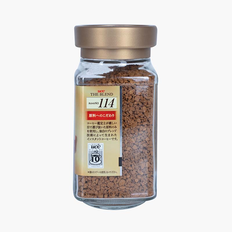 Cà phê hòa tan UCC The Blend 114 90g (Vị êm dịu) thương hiệu UCC