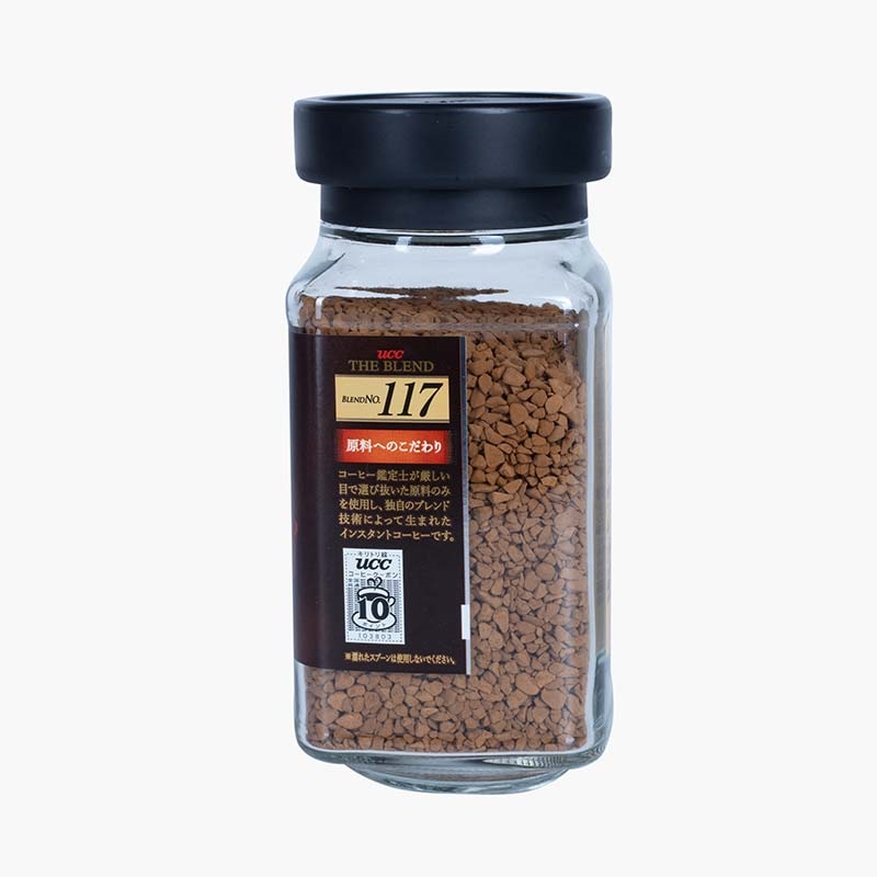 Cà phê hòa tan UCC The Blend 117 90g (Vị đậm đà) thương hiệu UCC