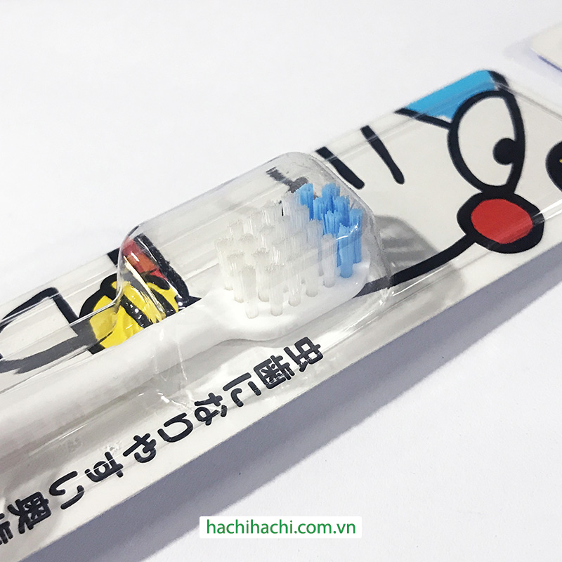 Bàn chải đánh răng cho bé từ 6 tuổi đầu rộng Ebisu Doraemon (Nhiều mẫu)-Giao mẫu ngẫu nhiên thương hiệu EBISU