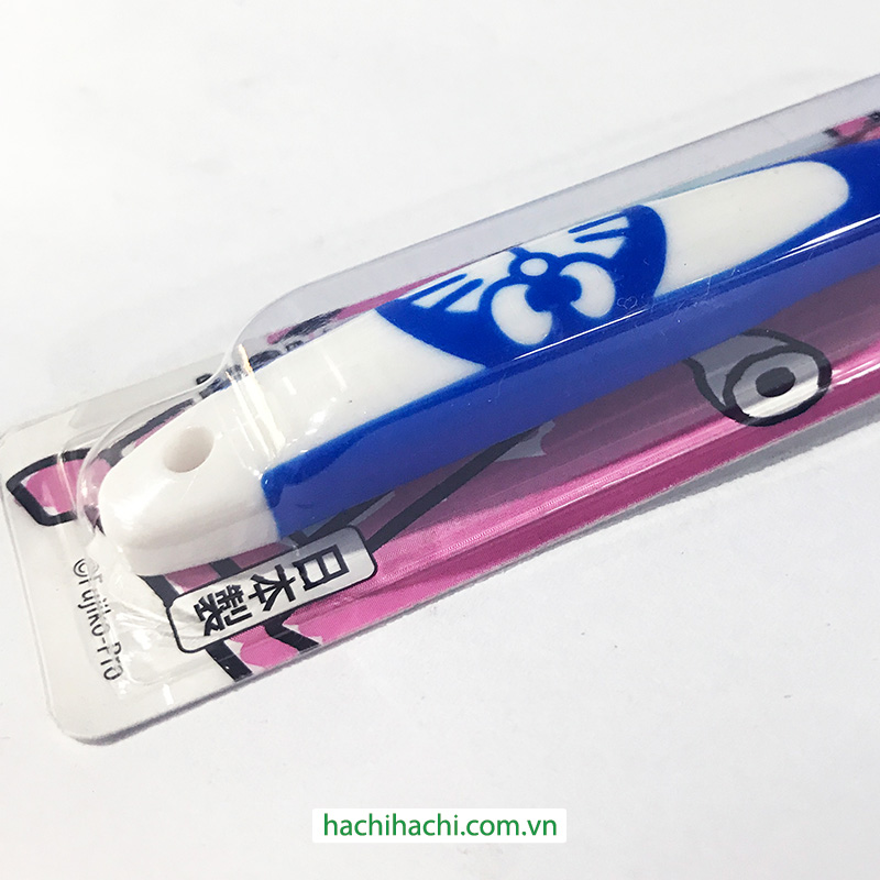 Bàn chải đánh răng cho bé từ 6 tuổi đầu rộng Ebisu Doraemon (Nhiều mẫu)-Giao mẫu ngẫu nhiên thương hiệu EBISU