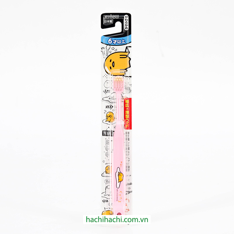 Bàn chải đánh răng cho bé từ 6 tuổi Ebisu Gudetama (Nhiều mẫu)-Giao mẫu ngẫu nhiên thương hiệu EBISU