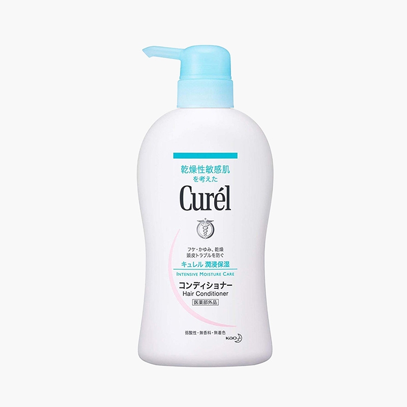 Dầu xả cấp ẩm chuyên sâu Nhật Bản Curel 420ml (Ngăn xơ rối, ngứa da đầu)