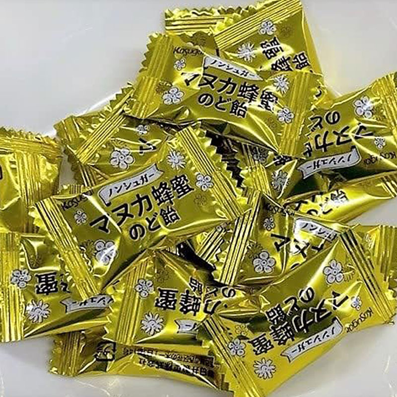 Kẹo ngậm mật ong Manuka hoa cúc Nhật Bản không đường Kasugai 65g thương hiệu KASUGAI SEIKA
