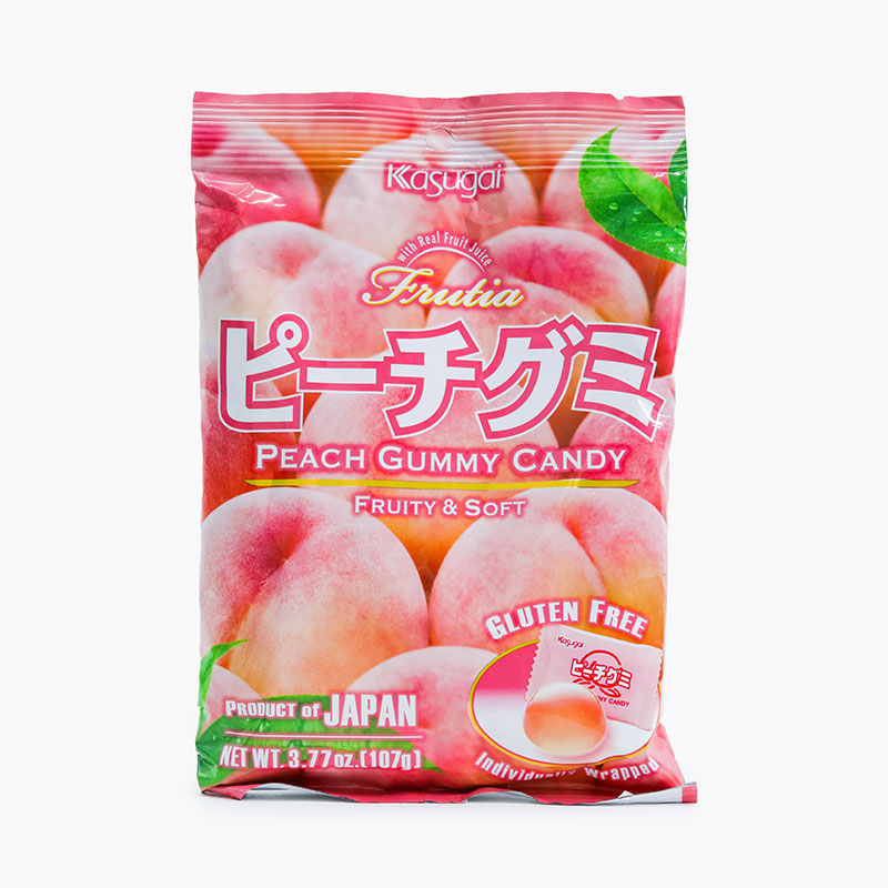 Kẹo dẻo Nhật Bản Kasugai vị đào 107g