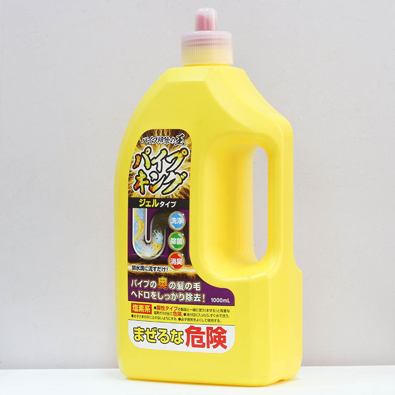 Gel thông cống Nhật Bản phân giải tóc, cặn bẩn, khử mùi, kháng khuẩn Kaneyo 1L thương hiệu KANEYO