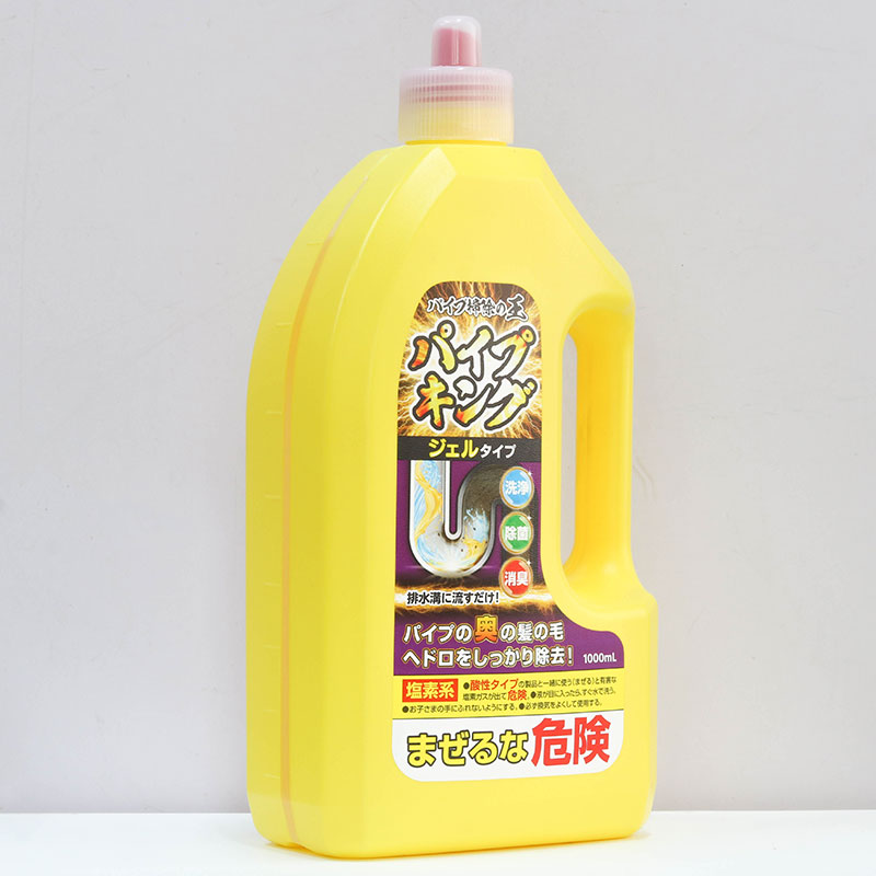 Gel thông cống Nhật Bản phân giải tóc, cặn bẩn, khử mùi, kháng khuẩn Kaneyo 1L thương hiệu KANEYO