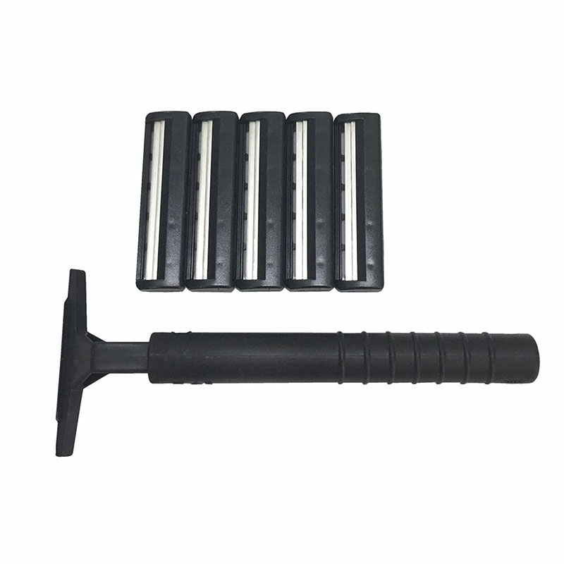 Dao cạo râu 2 lưỡi kép KAI (1 Cây & 5 Đầu Lưỡi K2-5B1) thương hiệu KAI