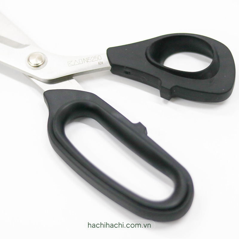 Kéo bếp Kai lưỡi thép không gỉ N5250 Black 25cm thương hiệu KAI