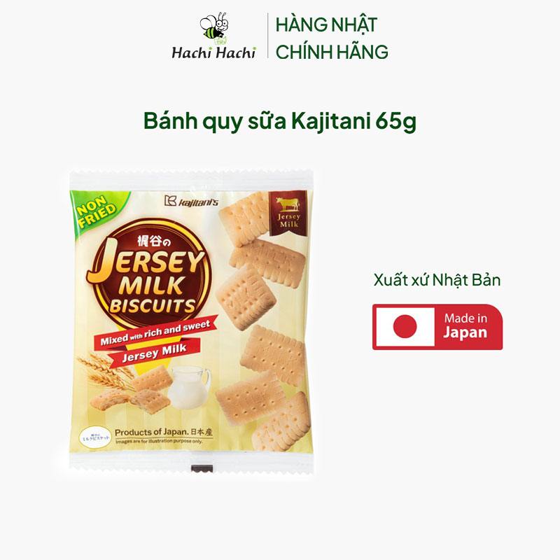Bánh quy sữa Kajitani 65g thương hiệu KAJITANI