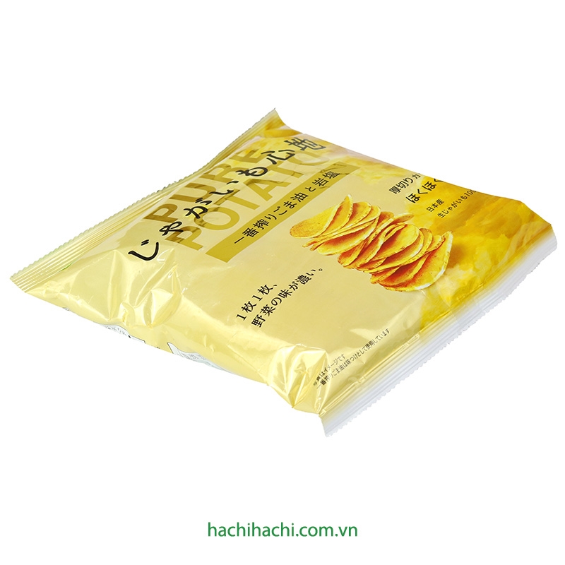 Khoai tây lát chiên vị muối hồng và dầu mè Koikeya 58g thương hiệu KOIKEYA