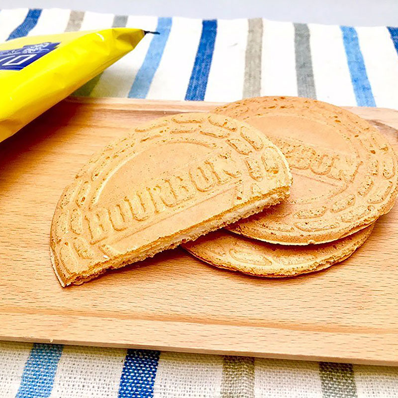 Bánh Bourbon Roanne vị kem vani 12 cái  thương hiệu BOURBON