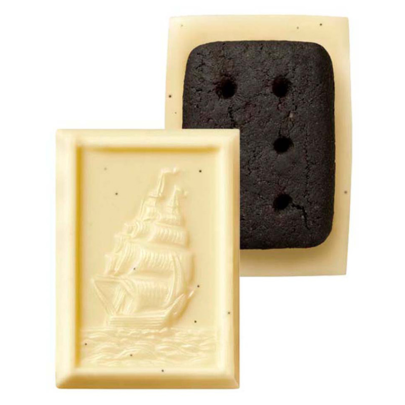 Bánh quy Alfort Bourbon mini vị vanila 55g (12 cái) thương hiệu BOURBON