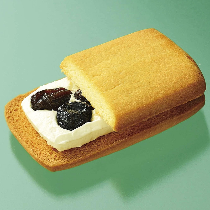 Bánh quy bơ kẹp nho khô Bourbon 125,4g (6 cái) thương hiệu BOURBON