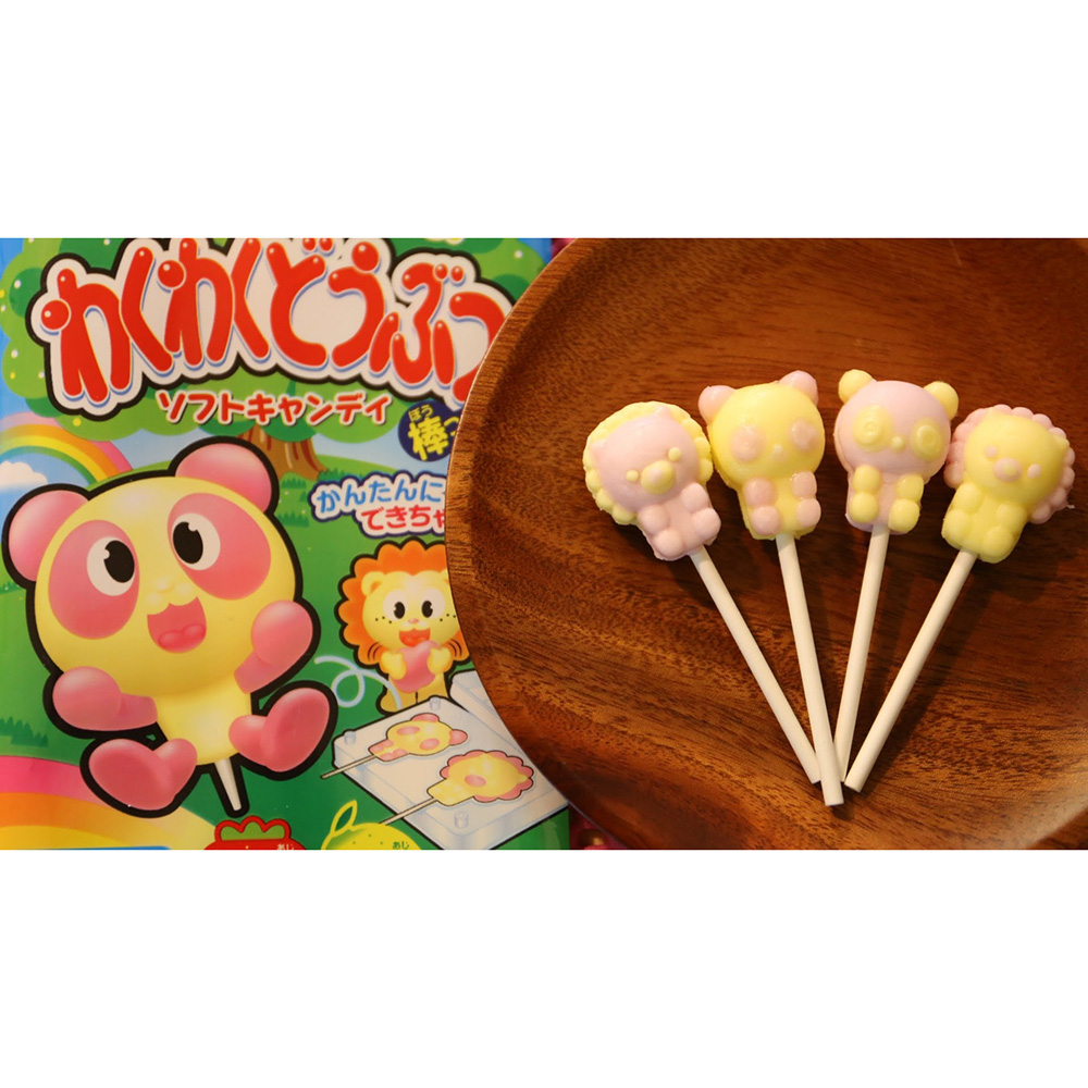Kẹo mềm nặn hình thú Coris vị dâu & chanh 33g thương hiệu CORIS