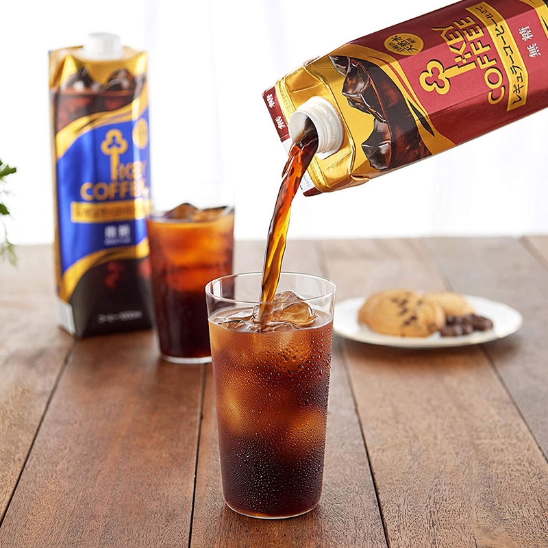 Cà phê đen không đường Key Coffee 1L thương hiệu 