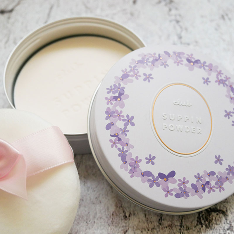 Phấn phủ dưỡng da Nhật Bản Club Suppin Powder C hương hoa lavender 26g thương hiệu 
