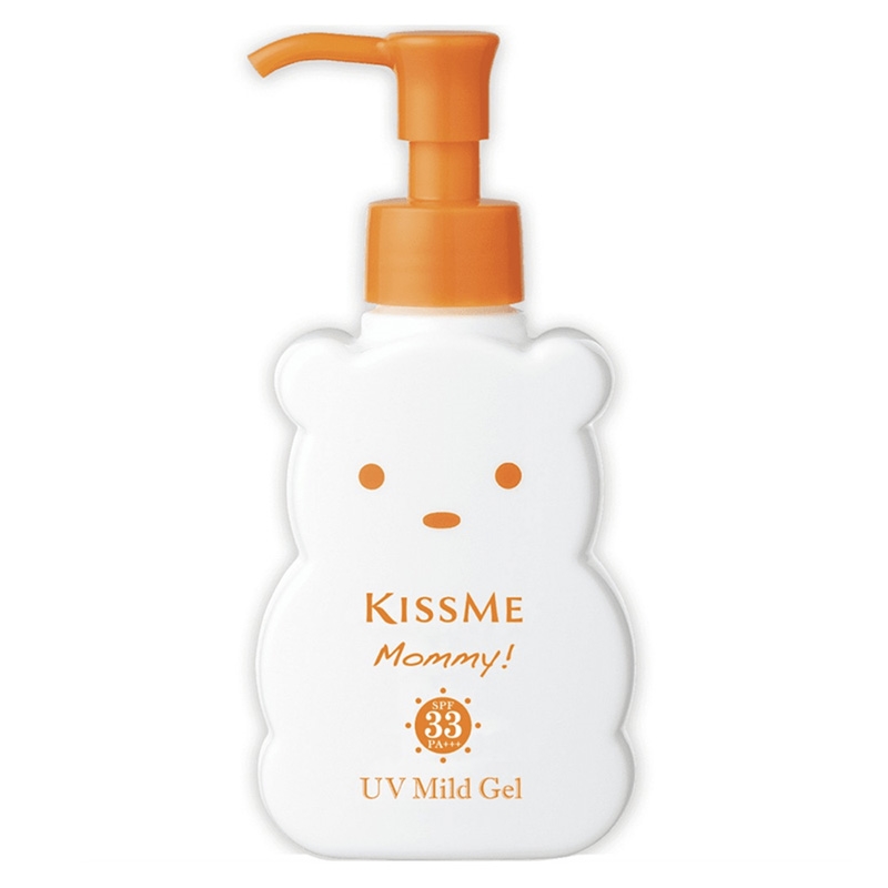 Gel chống nắng dưỡng ẩm Kissme Mommy cho bé từ 6 tháng và da nhạy cảm 100g thương hiệu 