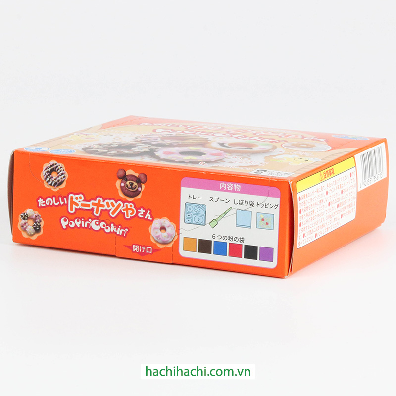 Kẹo sáng tạo bánh Donuts Popin Cookin 41g thương hiệu KRACIE