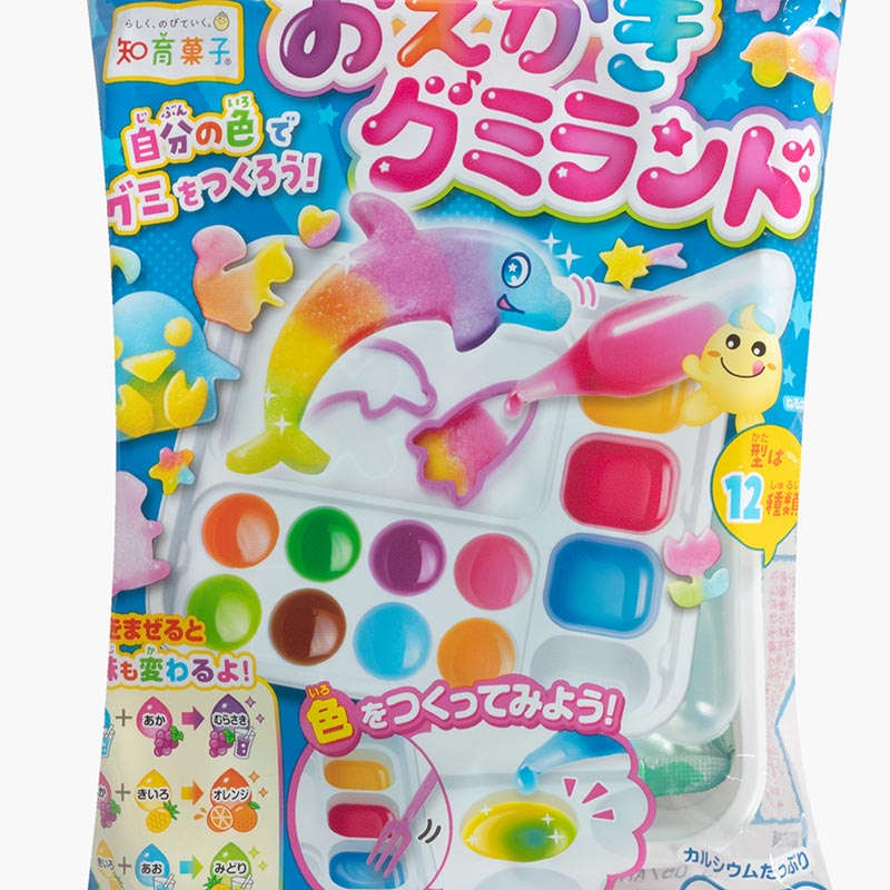 Kẹo sáng tạo thế giới sắc màu Colorful Peace Popin'Cookin' 27g thương hiệu KRACIE