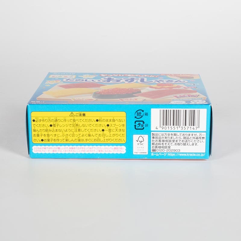 Kẹo sáng tạo Sushi Popin'Cookin' Tanoshii Osushi Ya San 29g thương hiệu KRACIE